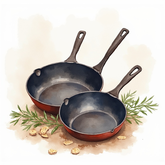 High-End Cast Iron Pans
